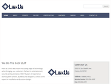 Tablet Screenshot of linkuscorp.com